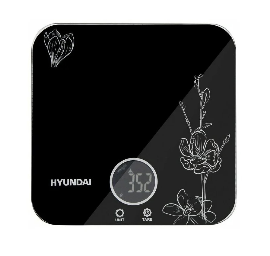 Кухонные весы Hyundai HYS-KG421 черные